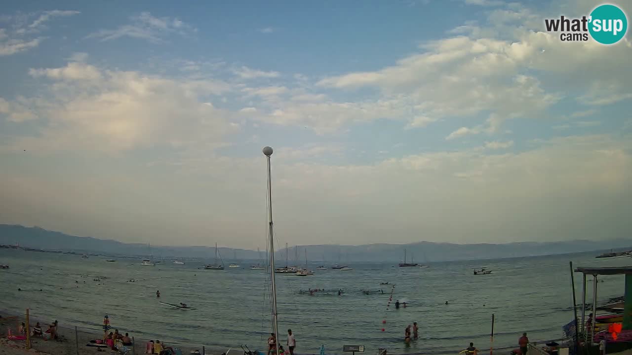 Webcam Cagliari Windsurf Club – Playa del Poetto en directo