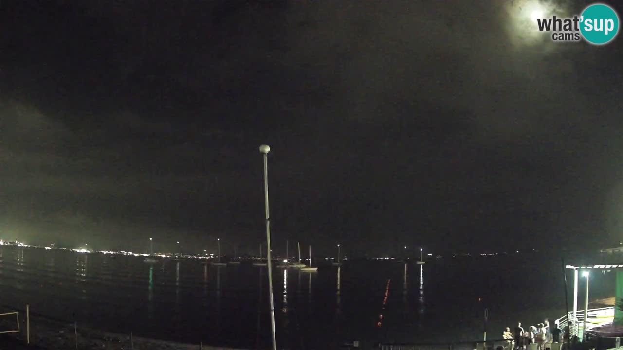 Webcam Cagliari Windsurf Club – Spiaggia del Poetto in diretta