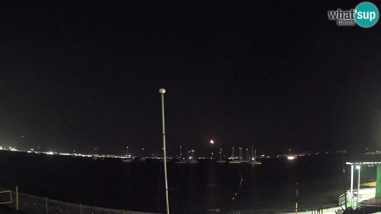 Webcam Cagliari Windsurf Club – Plage du Poetto en direct