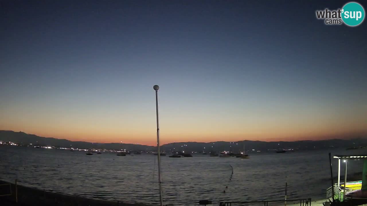 Webcam Cagliari Windsurf Club – Playa del Poetto en directo