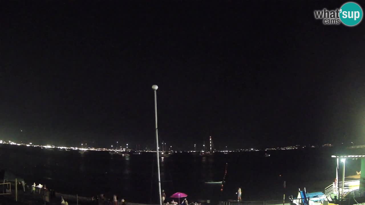Webcam Cagliari Windsurf Club – Plage du Poetto en direct