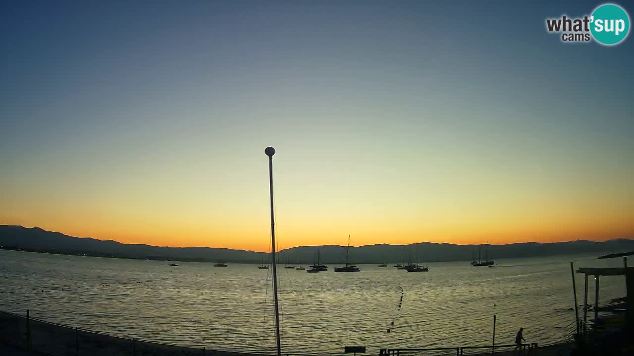 Webcam Cagliari Windsurf Club – Plage du Poetto en direct