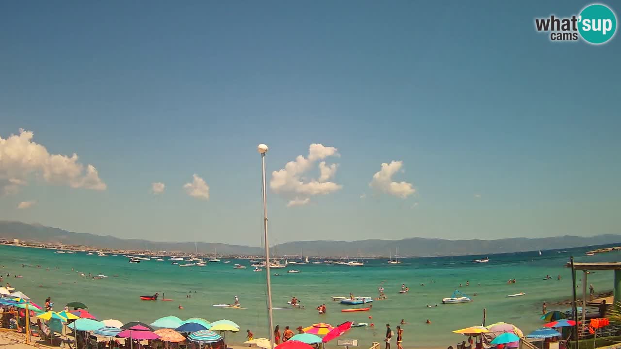 Webcam Cagliari Windsurf Club – Spiaggia del Poetto in diretta