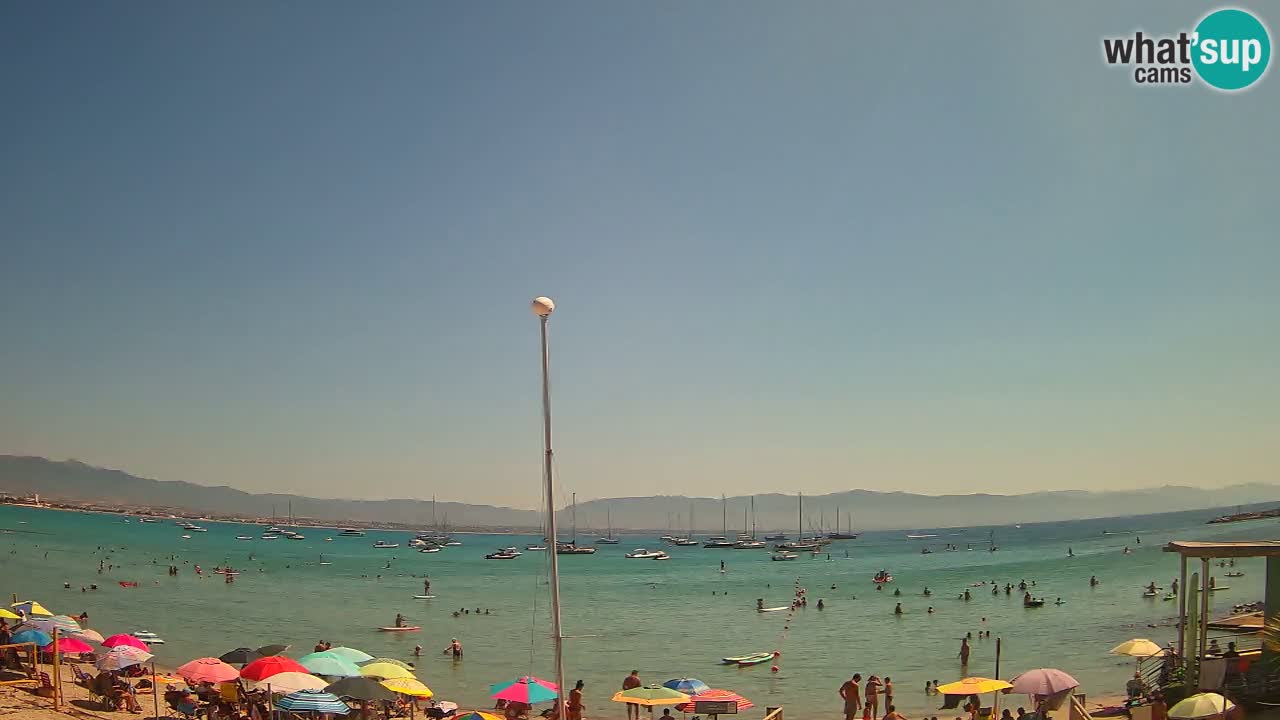 Webcam Cagliari Windsurf Club – Spiaggia del Poetto in diretta