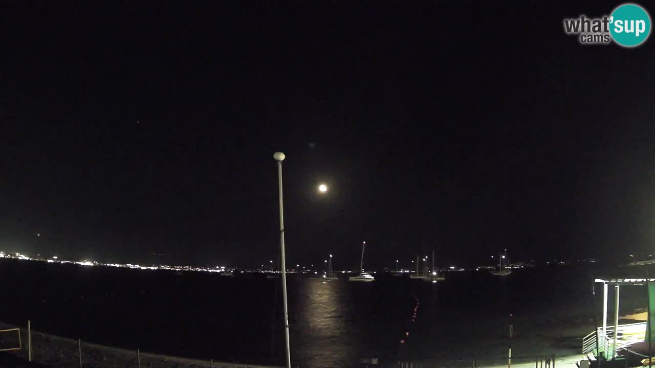 Webcam Cagliari Windsurf Club – Plage du Poetto en direct