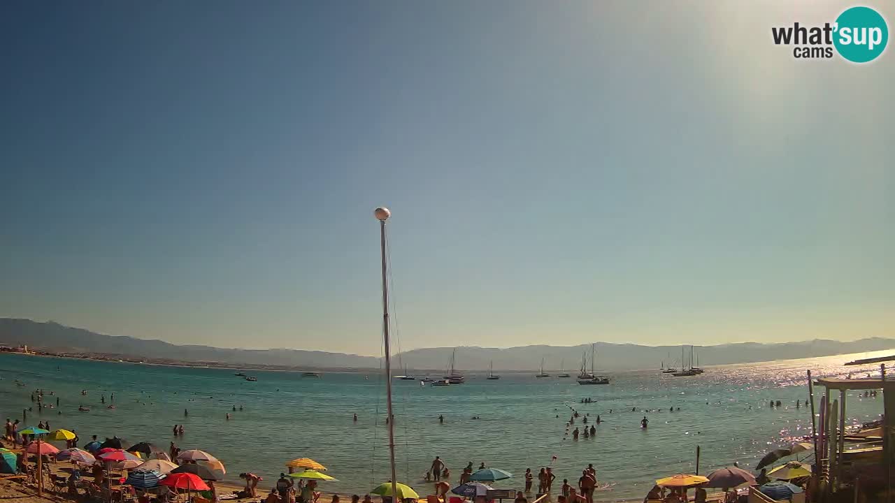 Webcam Cagliari Windsurf Club – Spiaggia del Poetto in diretta