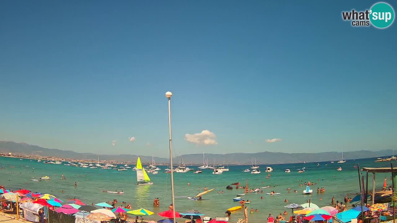 Webcam Cagliari Windsurf Club – Spiaggia del Poetto in diretta