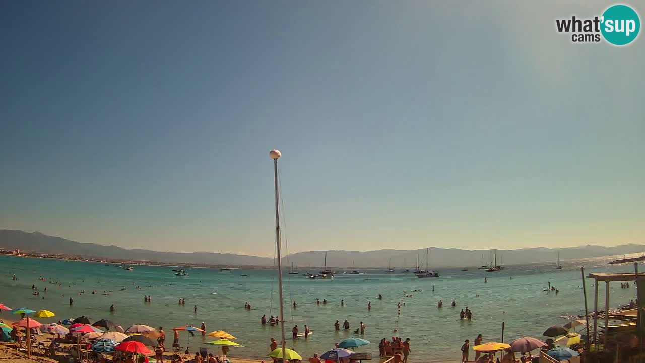 Webcam Cagliari Windsurf Club – Spiaggia del Poetto in diretta