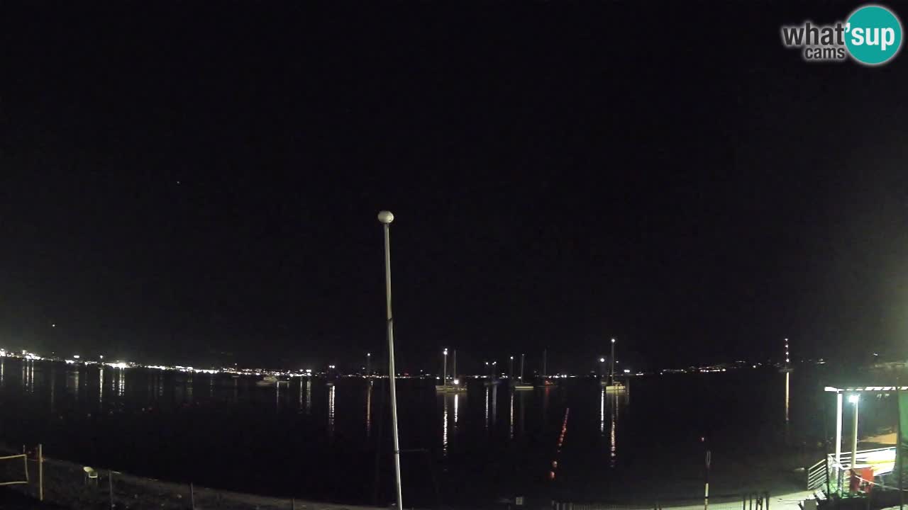 Webcam Cagliari Windsurf Club – Plage du Poetto en direct