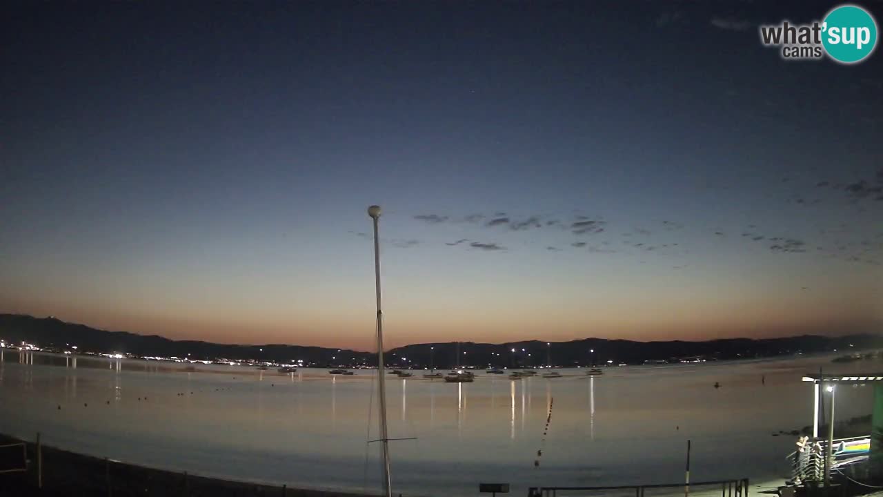 Webcam Cagliari Windsurf Club – Plage du Poetto en direct