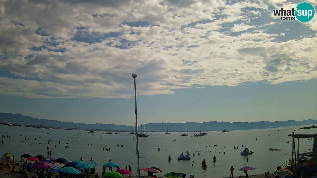 Webcam Cagliari Windsurf Club – Live from Poetto Beach