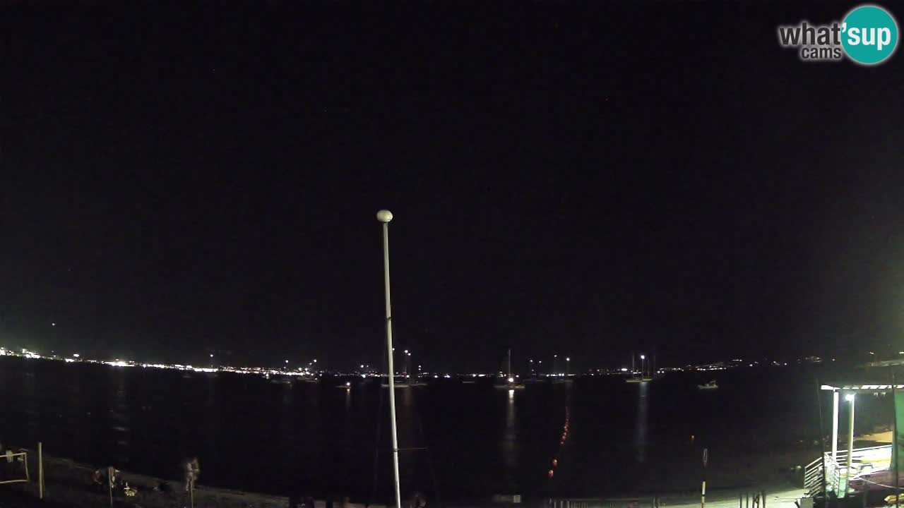 Webcam Cagliari Windsurf Club – Plage du Poetto en direct