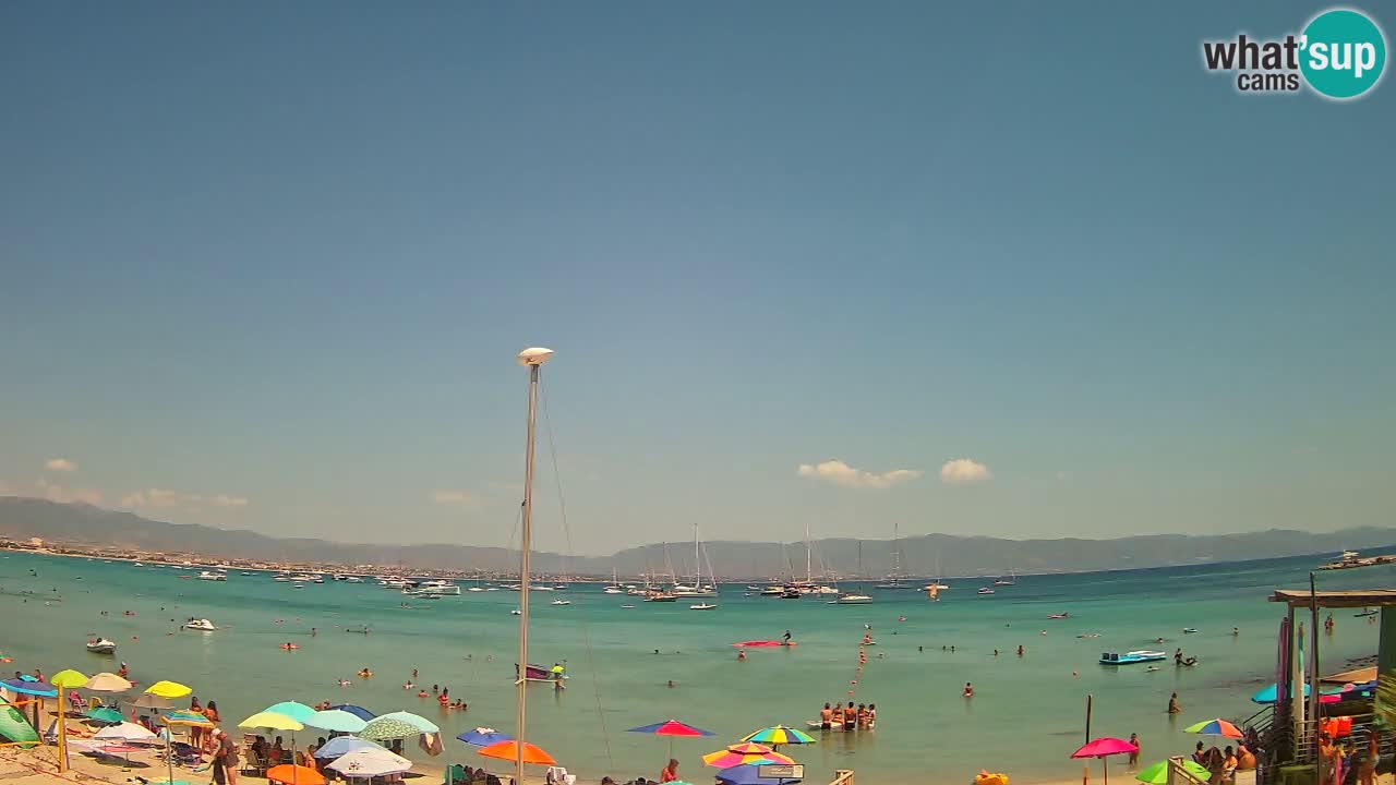 Webcam Cagliari Windsurf Club – Liveblick vom Poetto Strand