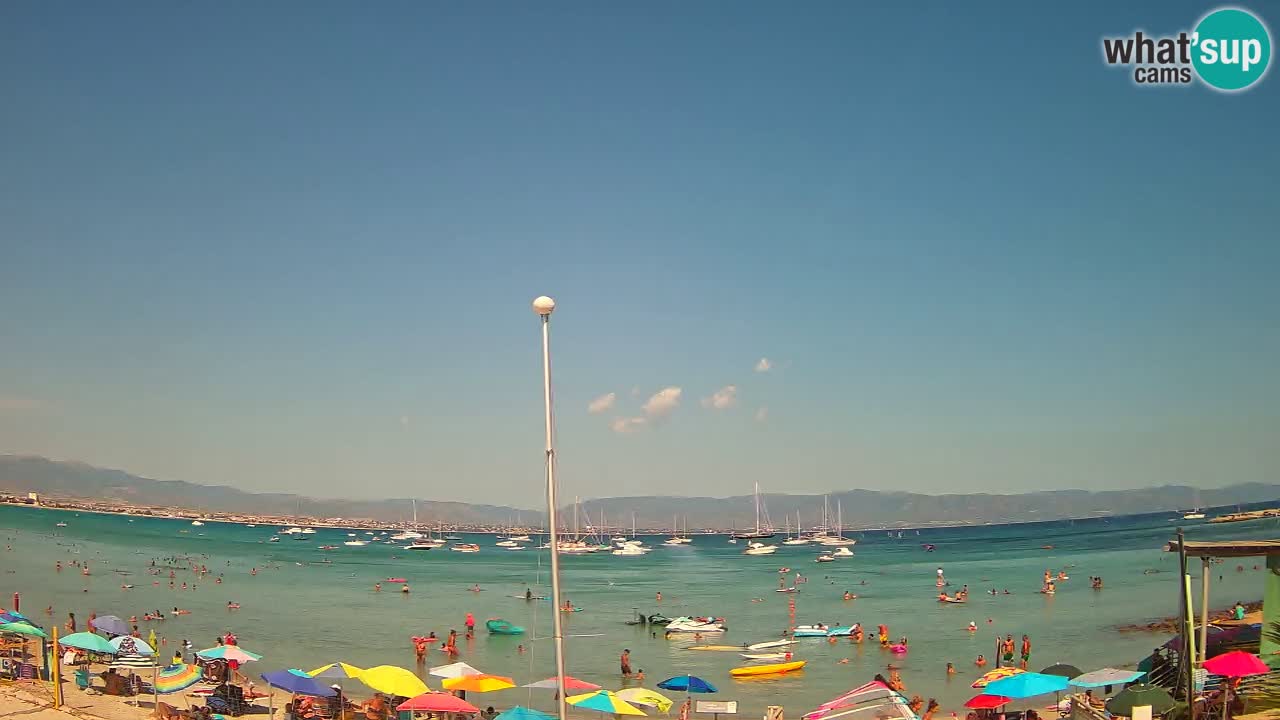 Webcam Cagliari Windsurf Club – Spiaggia del Poetto in diretta