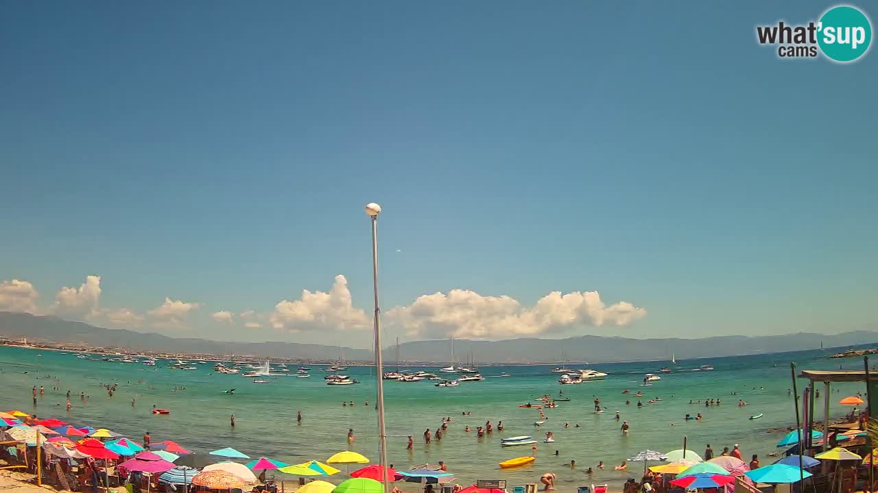 Webcam Cagliari Windsurf Club – Spiaggia del Poetto in diretta