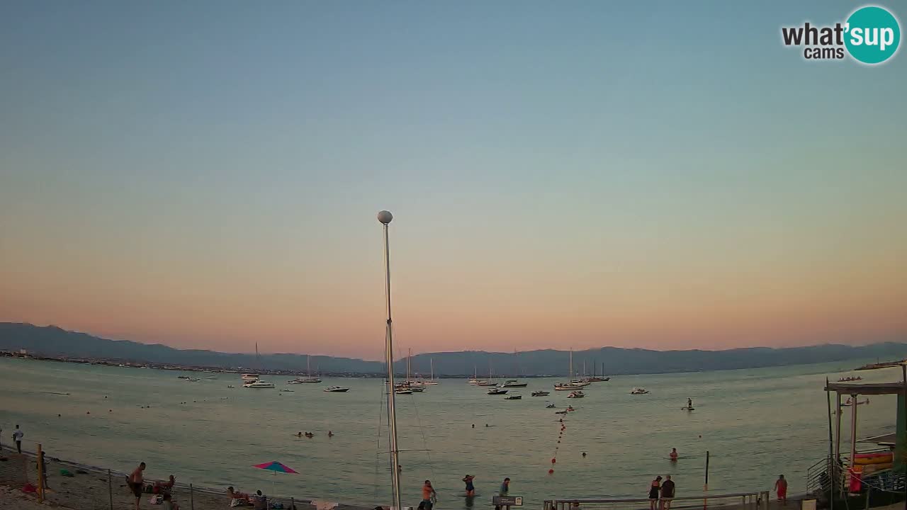 Webcam Cagliari Windsurf Club – Spiaggia del Poetto in diretta