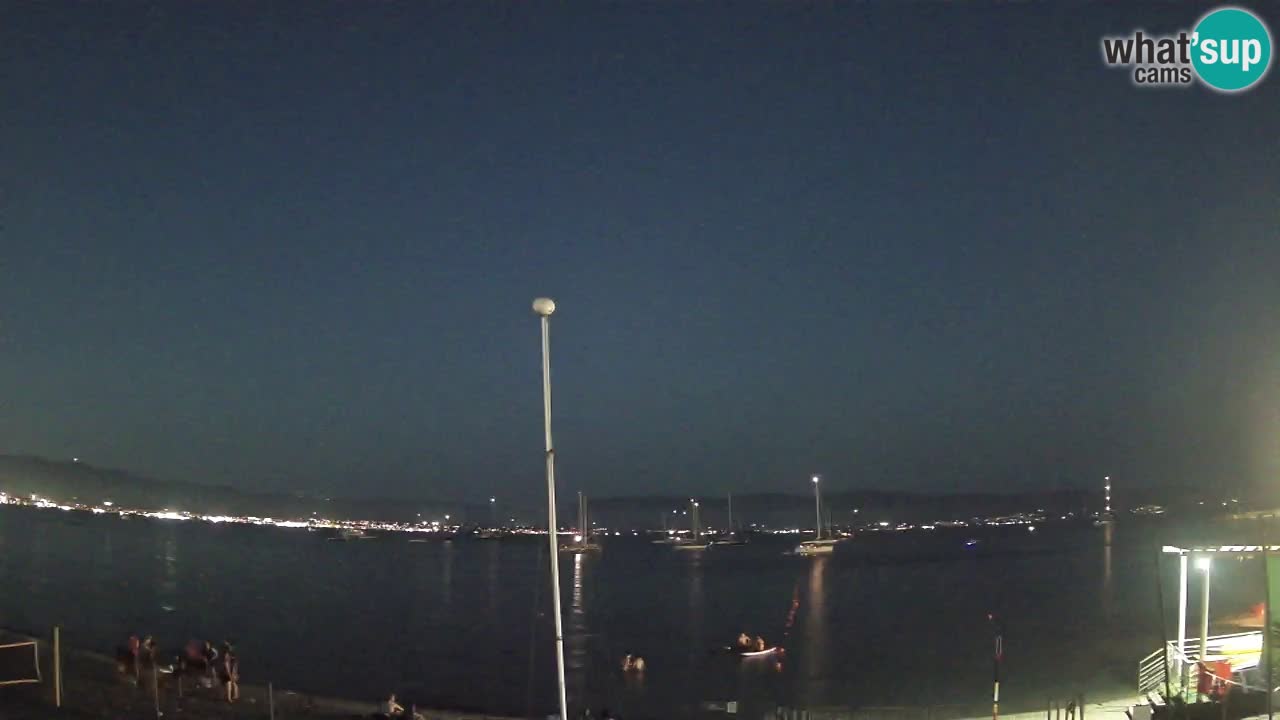 Webcam Cagliari Windsurf Club – Plage du Poetto en direct
