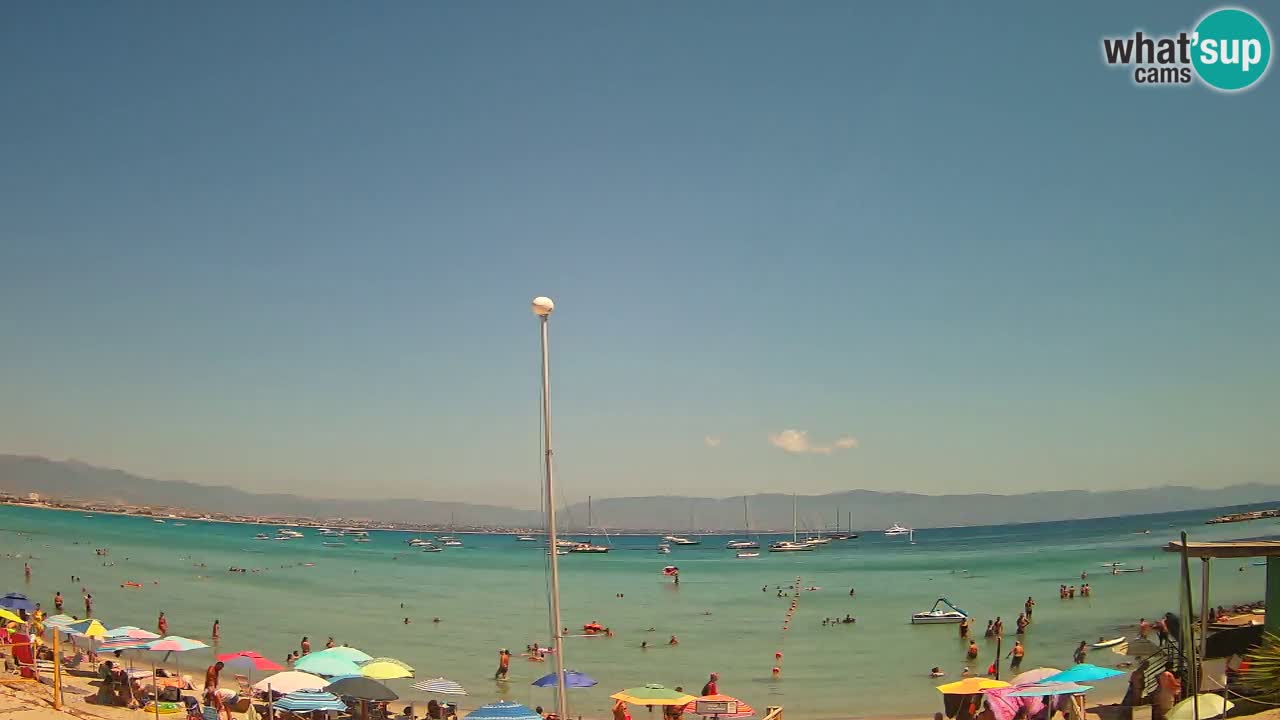 Webcam Cagliari Windsurf Club – Liveblick vom Poetto Strand