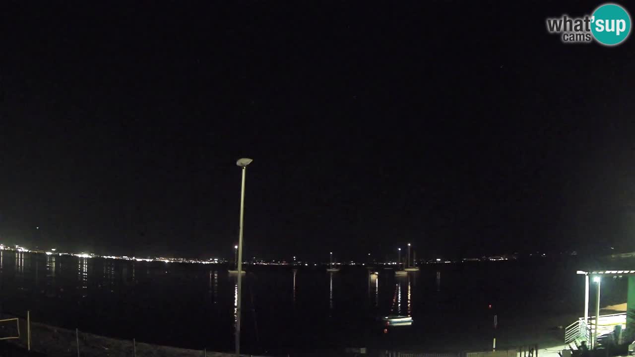 Webcam Cagliari Windsurf Club – Playa del Poetto en directo