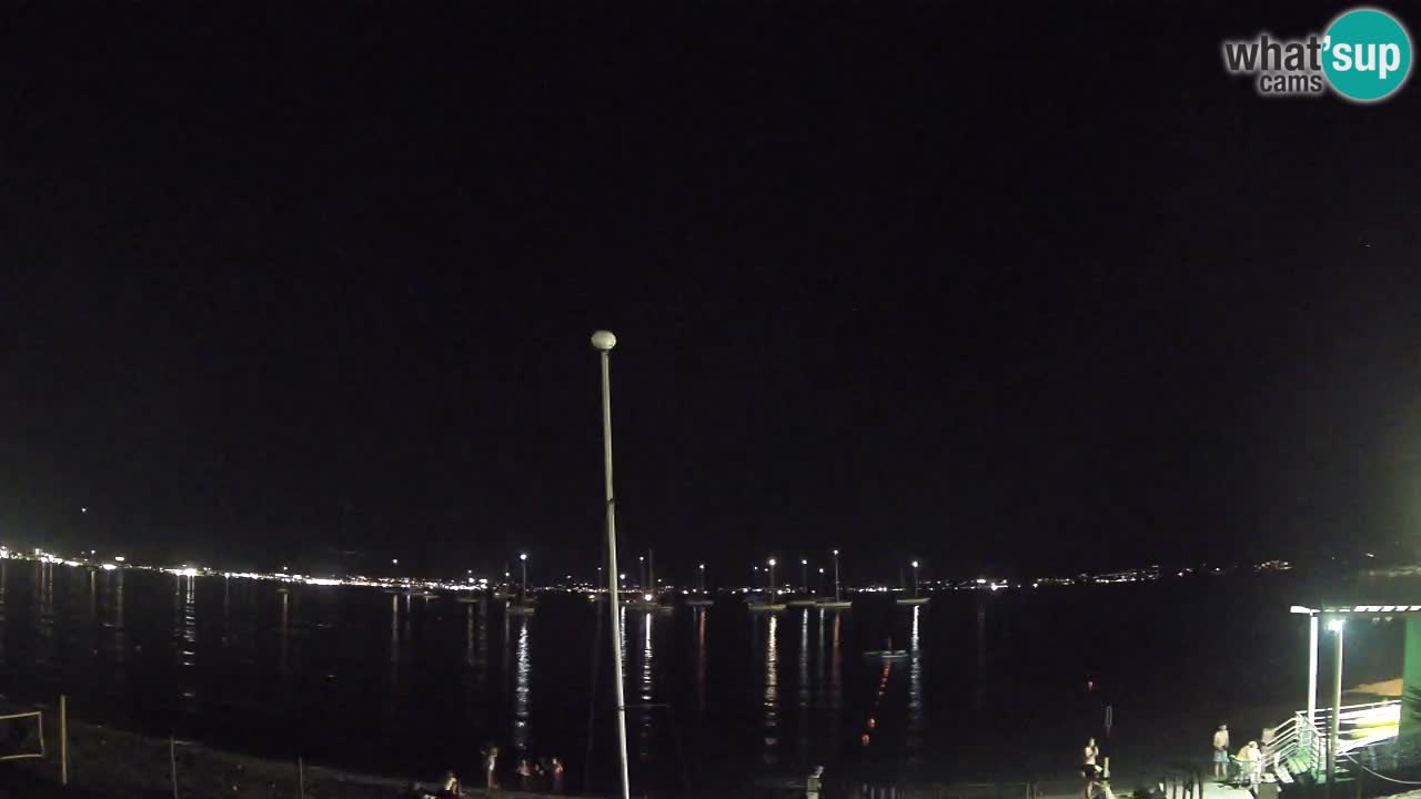 Webcam Cagliari Windsurf Club – Playa del Poetto en directo