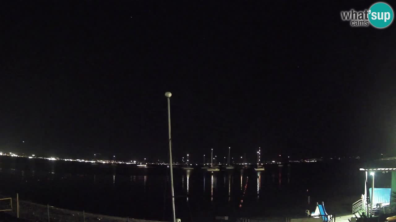 Webcam Cagliari Windsurf Club – Playa del Poetto en directo
