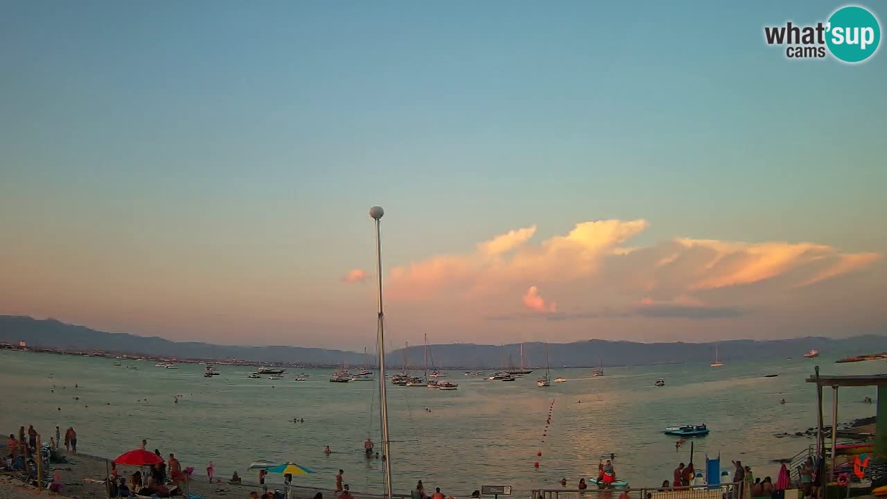 Webcam Cagliari Windsurf Club – Liveblick vom Poetto Strand