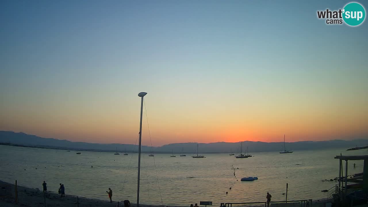 Webcam Cagliari Windsurf Club – Spiaggia del Poetto in diretta