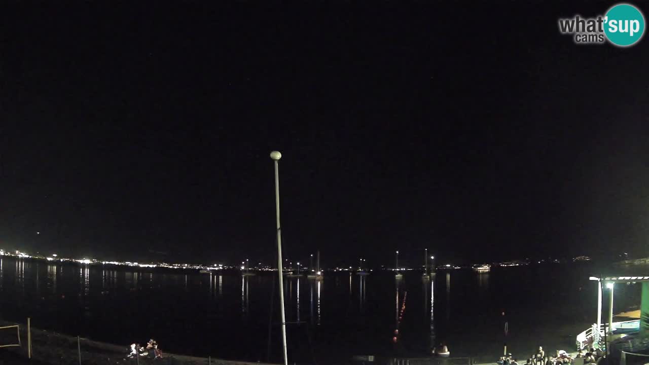 Webcam Cagliari Windsurf Club – Playa del Poetto en directo