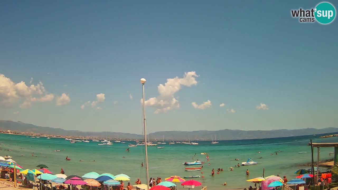 Webcam Cagliari Windsurf Club – Liveblick vom Poetto Strand