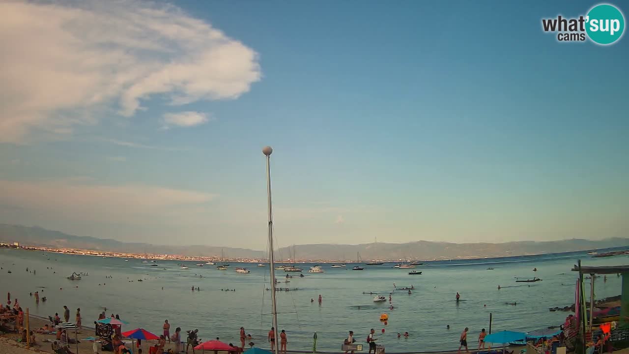 Webcam Cagliari Windsurf Club – Plage du Poetto en direct