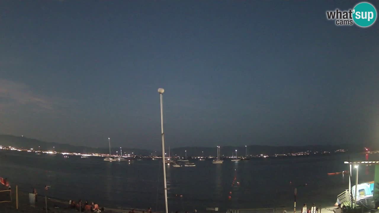 Webcam Cagliari Windsurf Club – Plage du Poetto en direct