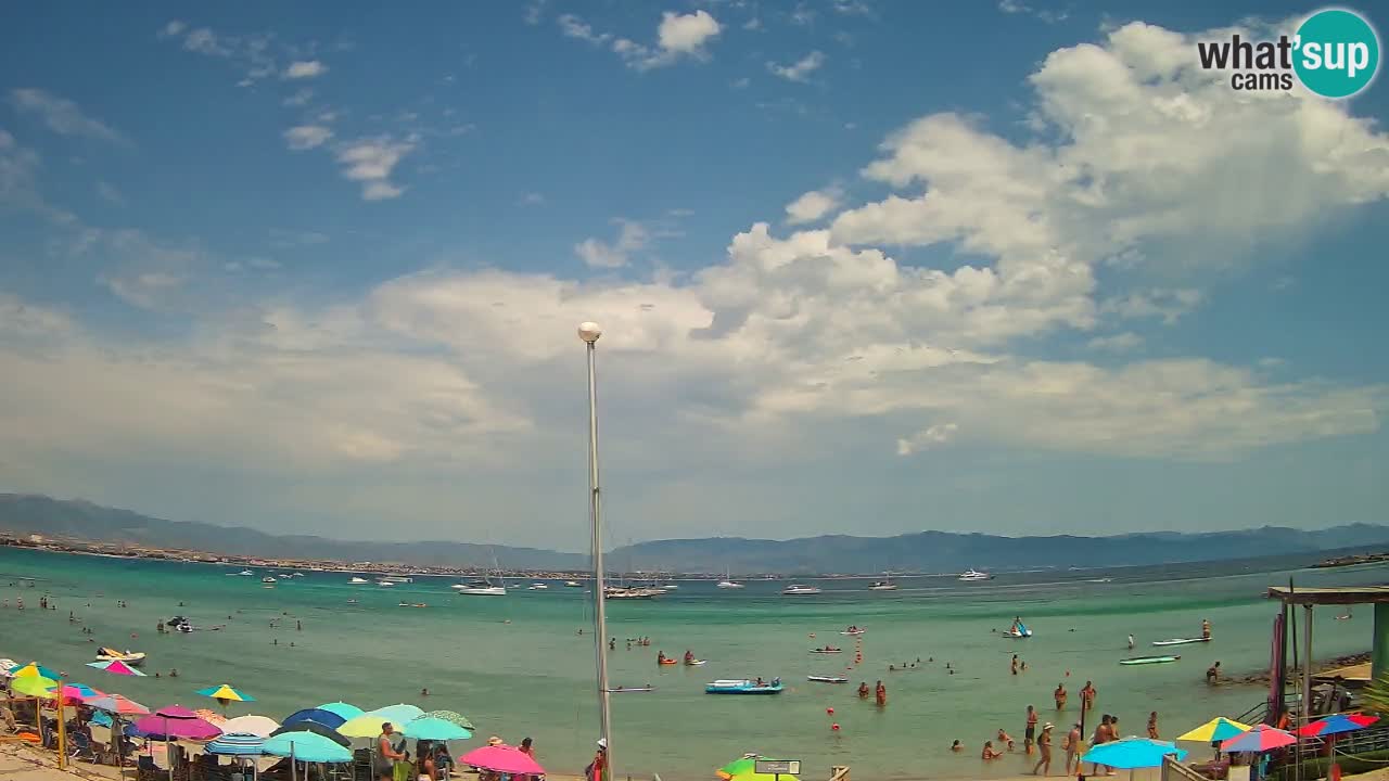 Webcam Cagliari Windsurf Club – Liveblick vom Poetto Strand