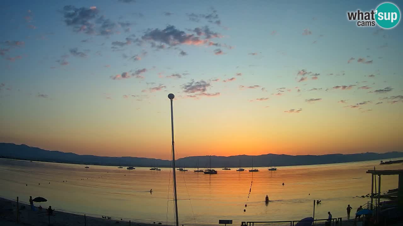 Webcam Cagliari Windsurf Club – Plage du Poetto en direct