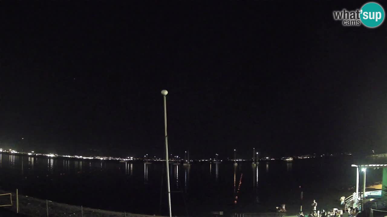 Webcam Cagliari Windsurf Club – Plage du Poetto en direct