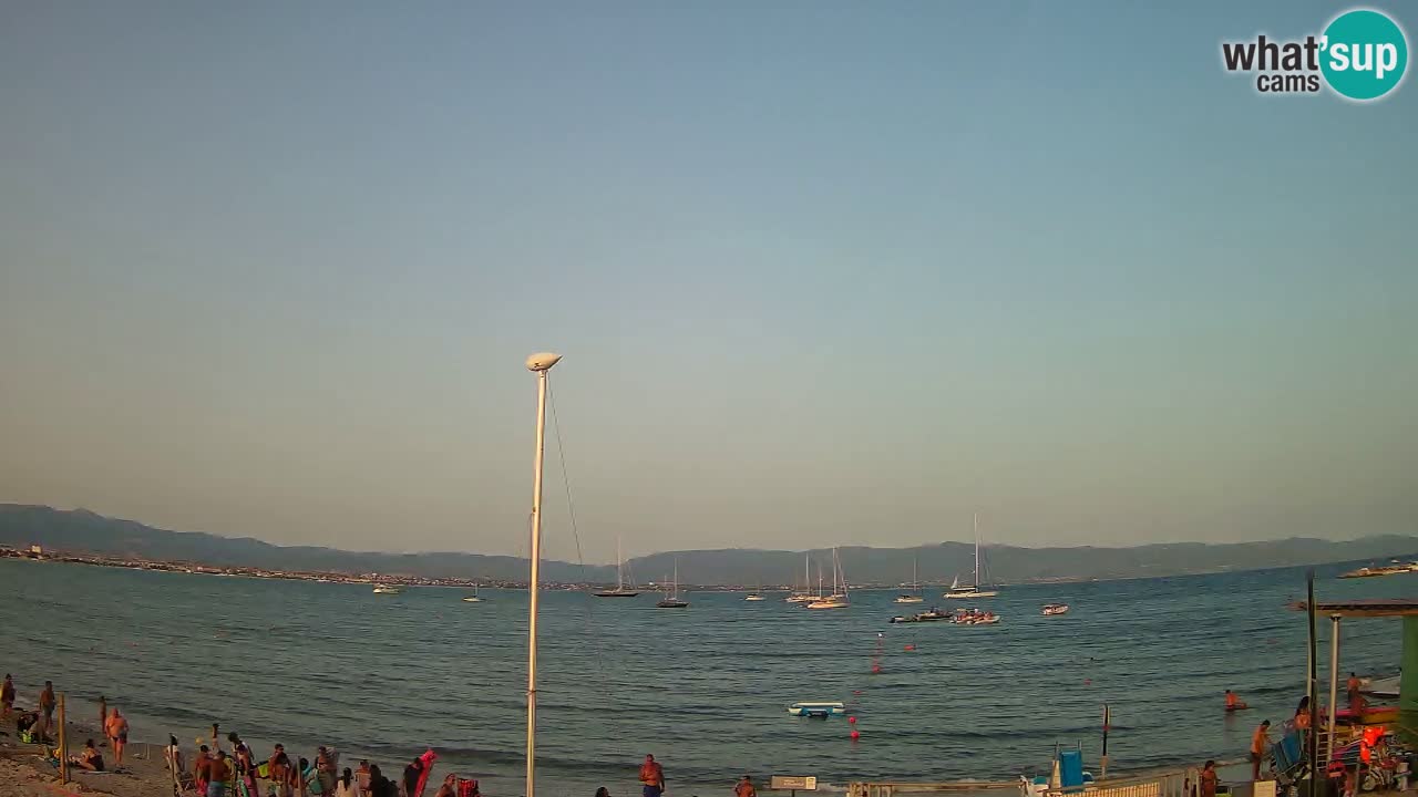 Webcam Cagliari Windsurf Club – Live from Poetto Beach