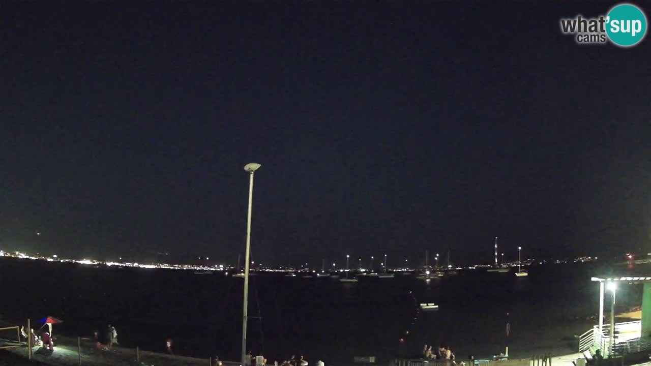 Webcam Cagliari Windsurf Club – Plage du Poetto en direct
