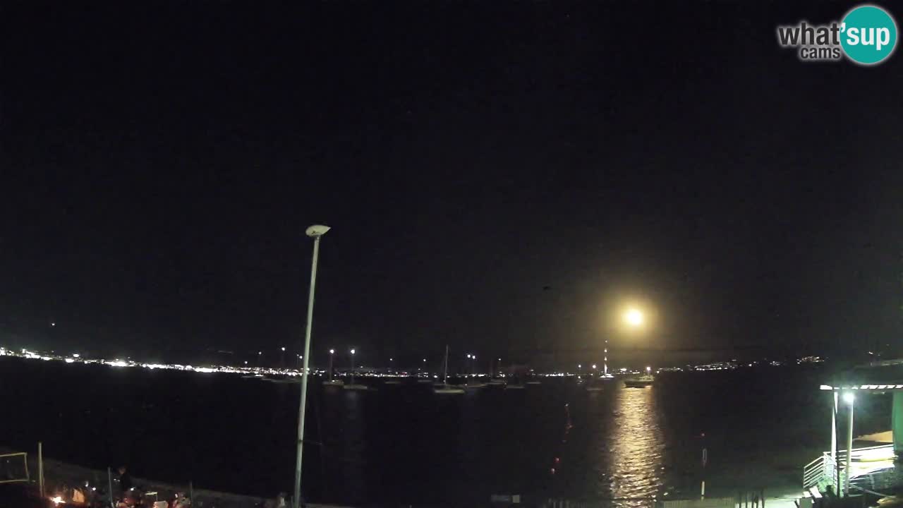Webcam Cagliari Windsurf Club – Playa del Poetto en directo