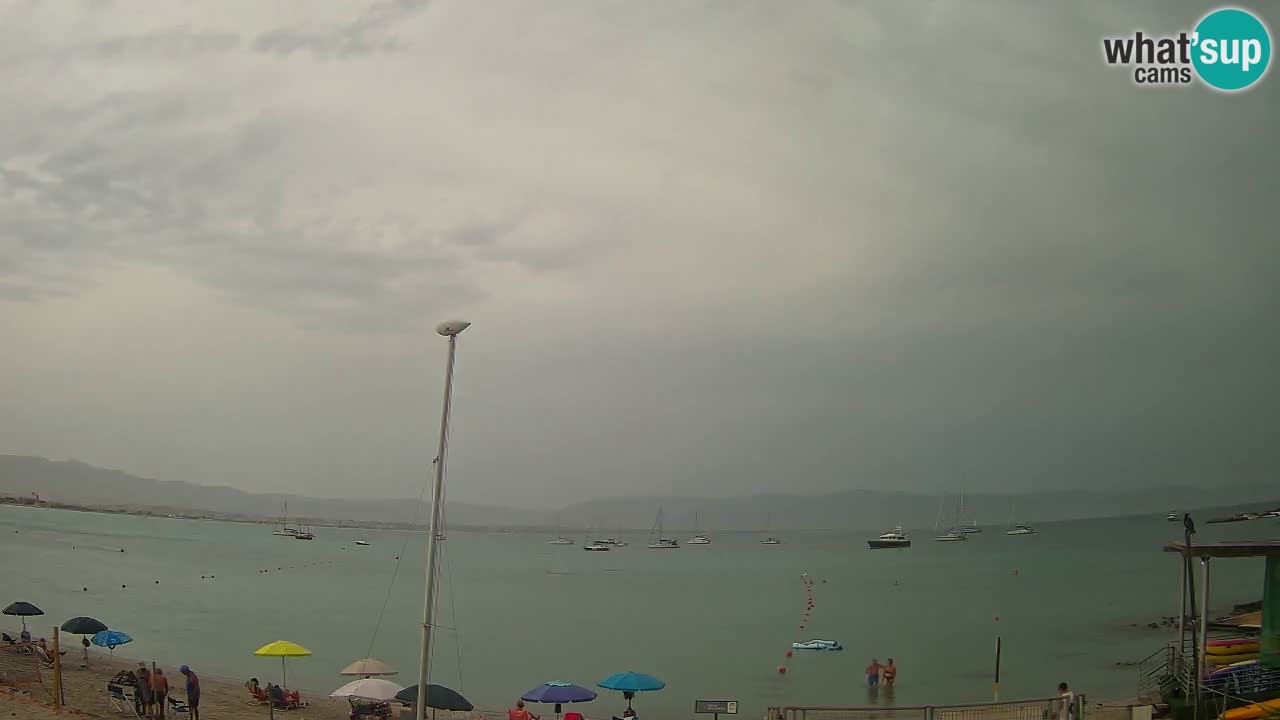 Webcam Cagliari Windsurf Club – Liveblick vom Poetto Strand