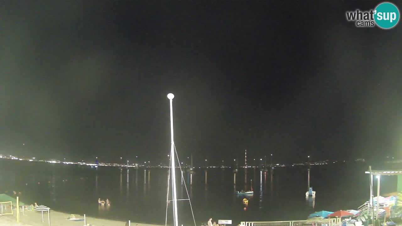 Webcam Cagliari Windsurf Club – Playa del Poetto en directo