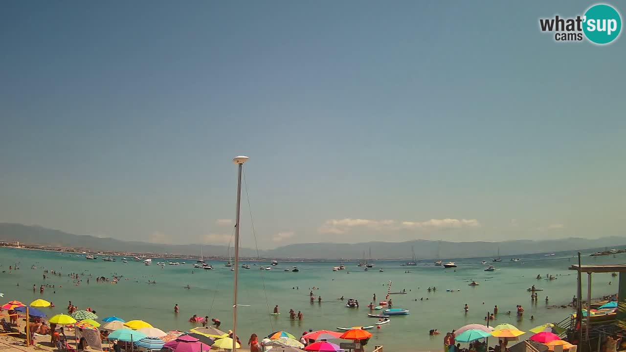 Webcam Cagliari Windsurf Club – Spiaggia del Poetto in diretta
