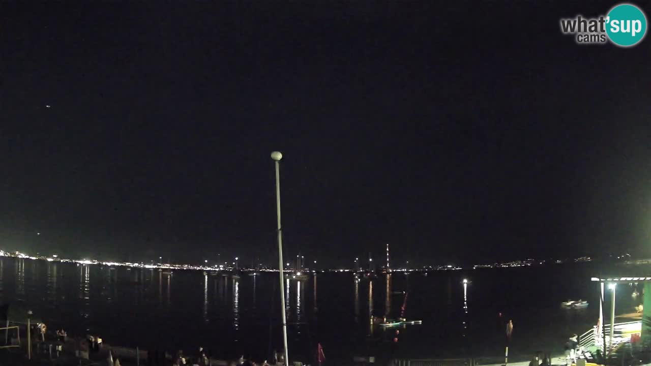 Webcam Cagliari Windsurf Club – Playa del Poetto en directo