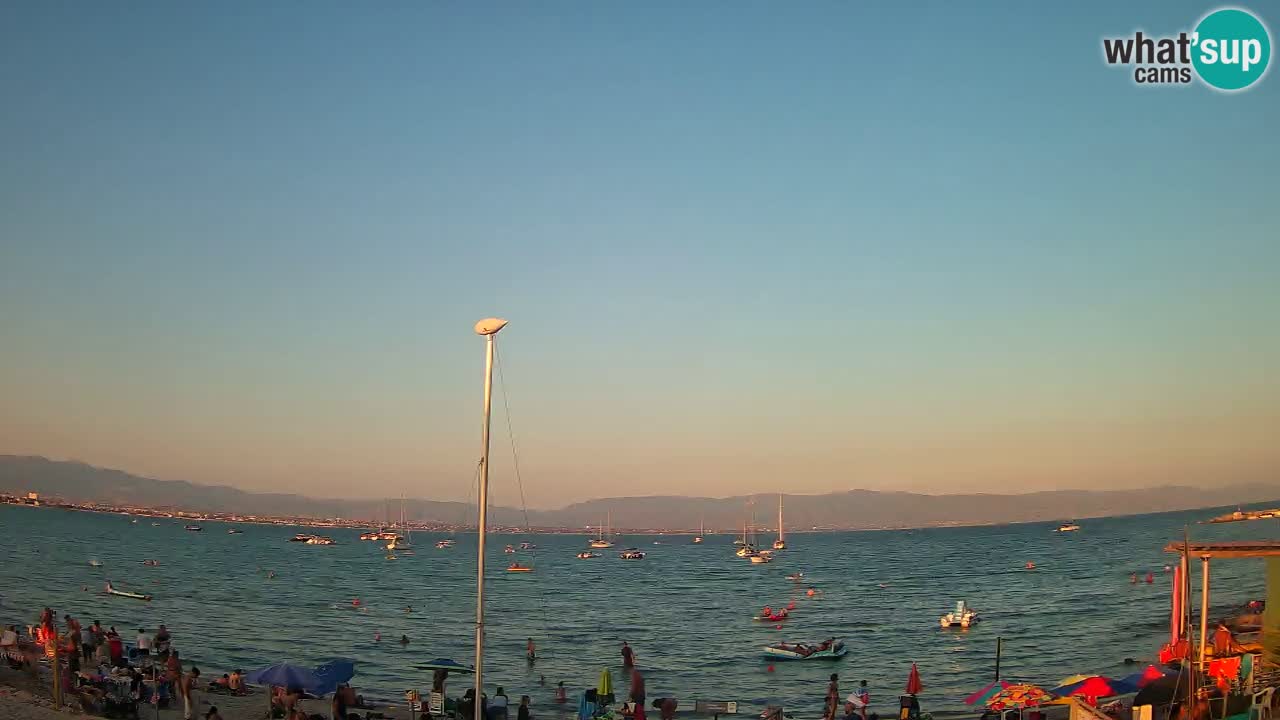 Webcam Cagliari Windsurf Club – Spiaggia del Poetto in diretta