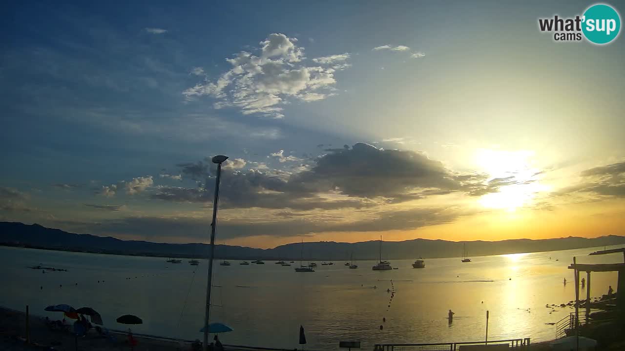 Webcam Cagliari Windsurf Club – Liveblick vom Poetto Strand