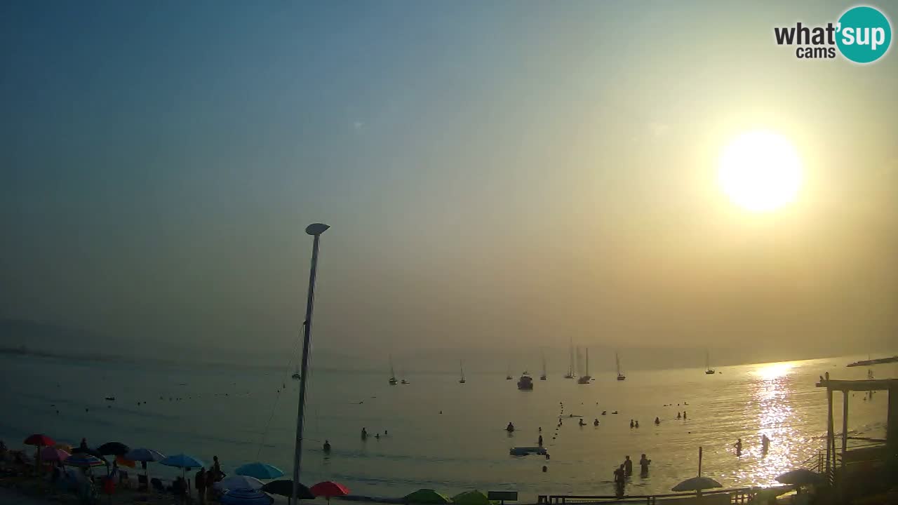 Webcam Cagliari Windsurf Club – Plage du Poetto en direct