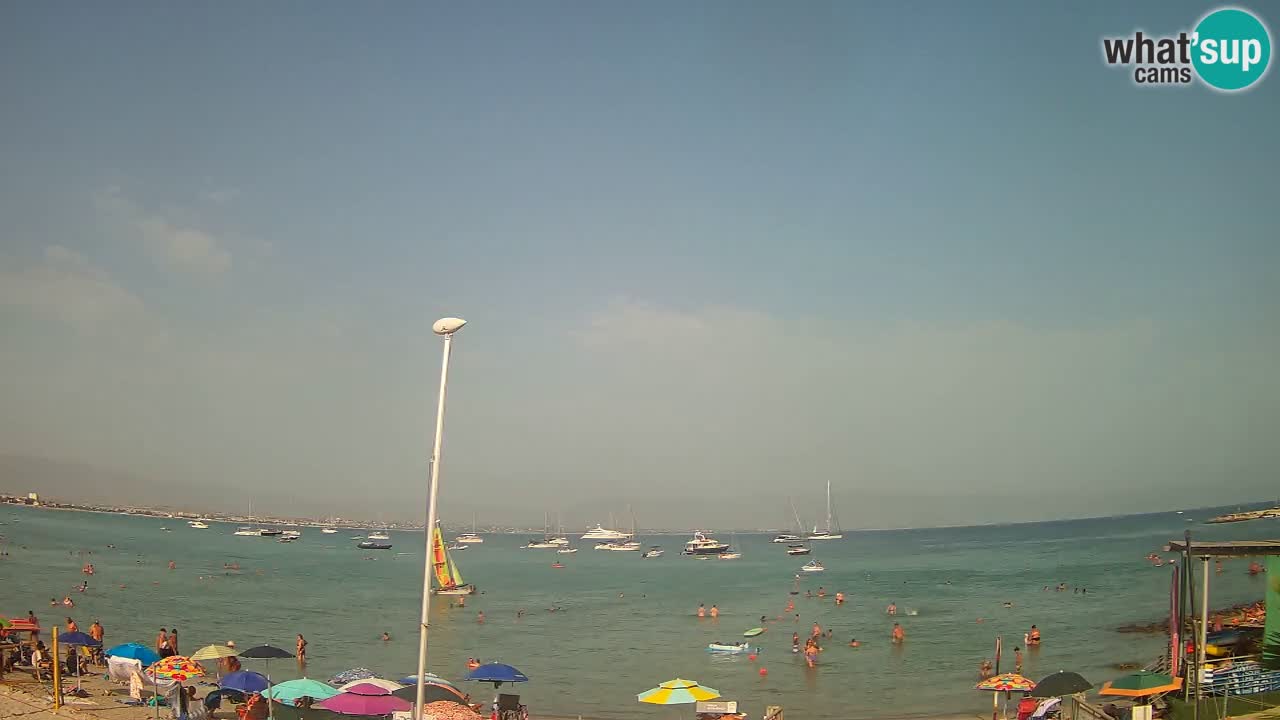 Webcam Cagliari Windsurf Club – Liveblick vom Poetto Strand
