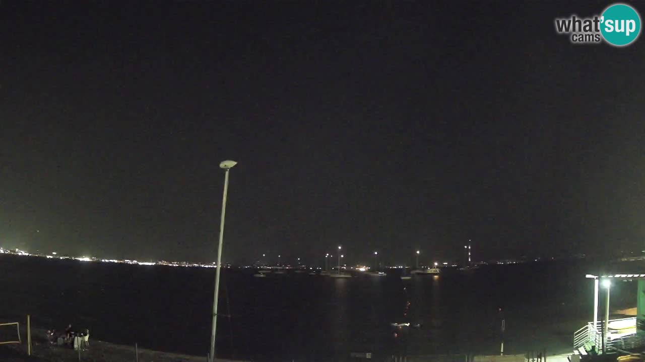 Webcam Cagliari Windsurf Club – Playa del Poetto en directo