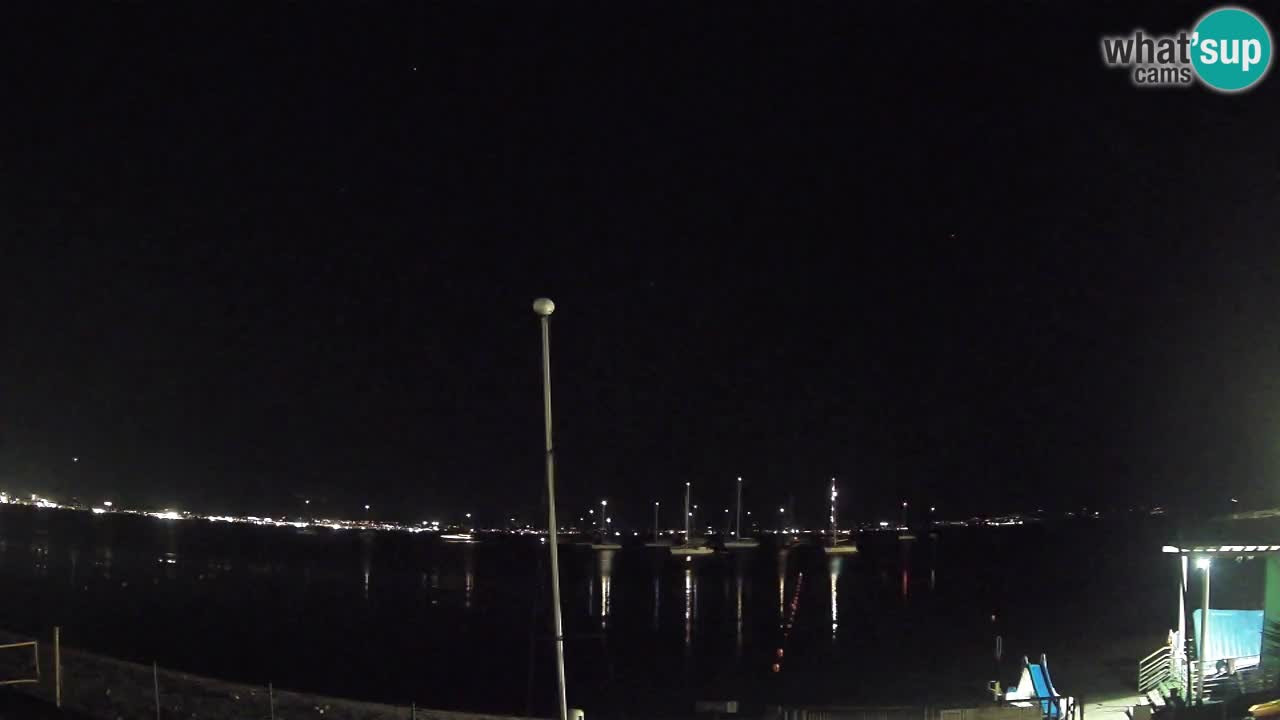 Webcam Cagliari Windsurf Club – Plage du Poetto en direct