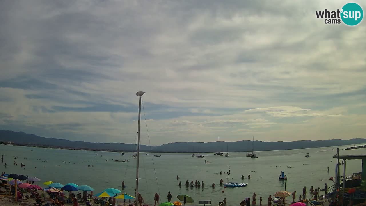 Webcam Cagliari Windsurf Club – Spiaggia del Poetto in diretta