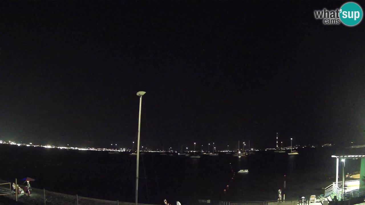 Webcam Cagliari Windsurf Club – Plage du Poetto en direct