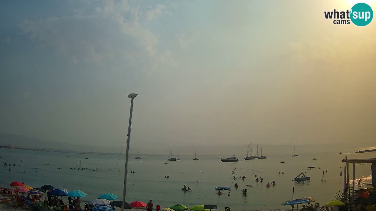 Webcam Cagliari Windsurf Club – Liveblick vom Poetto Strand